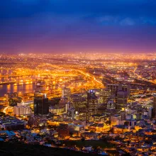 View of Cape Town at dawn, South Africa, Shutterstock, Maurizio De Mattei