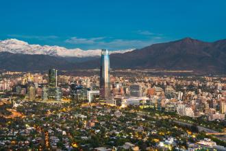 Skyline of Santiago de Chile. Photo: Shutterstock, Jose Luis Stephens